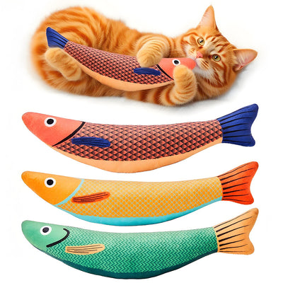Mint Fish Cat Chew Teaser Toy