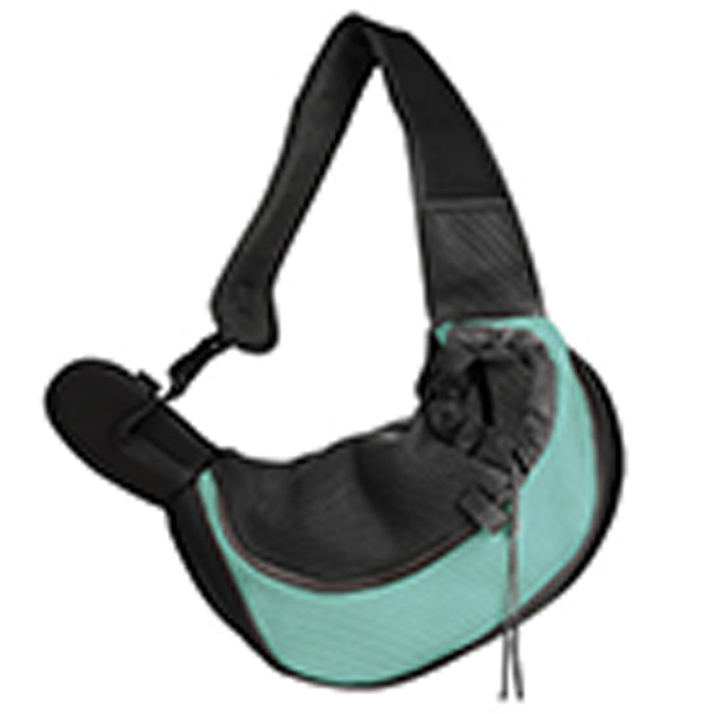 Cross-Border Pet Carrier Bag with Open Top, Breathable, Portable, Suitable for Cats and Dogs, Drawstring Mesh Single Shoulder Bag for Cats