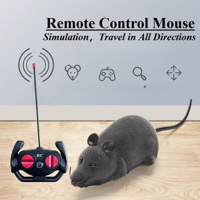 Remote Control Robot Mouse Cat Toy