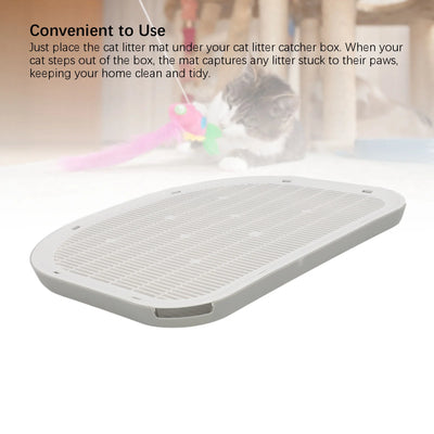 Waterproof Anti-Slip Cat Litter Mat