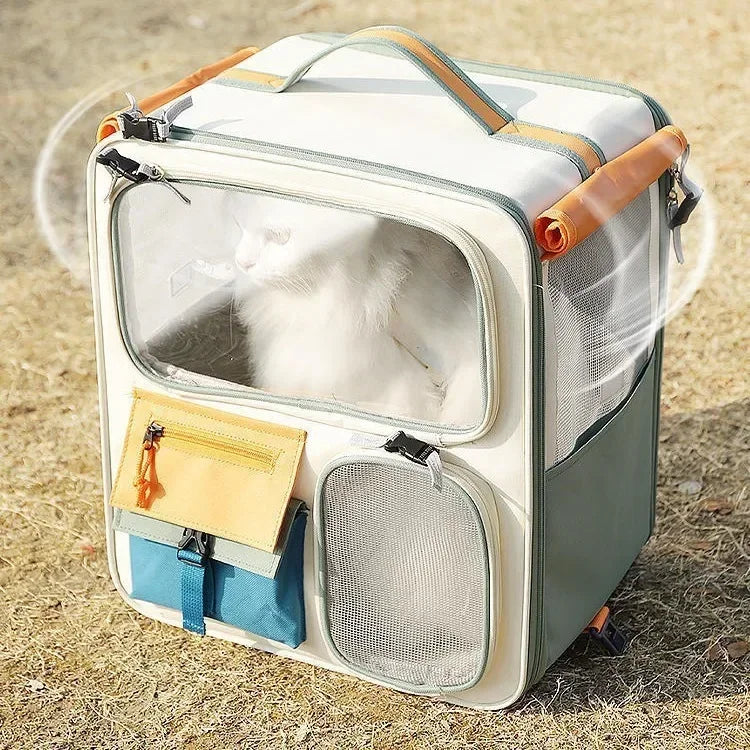Extra Large Portable Pet Trolley Case Detachable Dog Trolley Case Large Foldable Pet Bag Cat Travel Carrier Bag