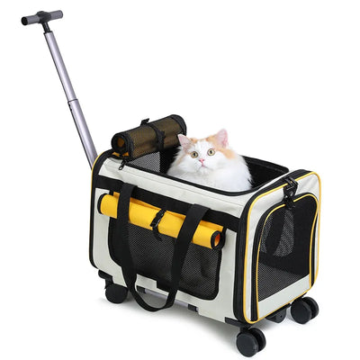 Extra Large Foldable Pet Trolley Carrier