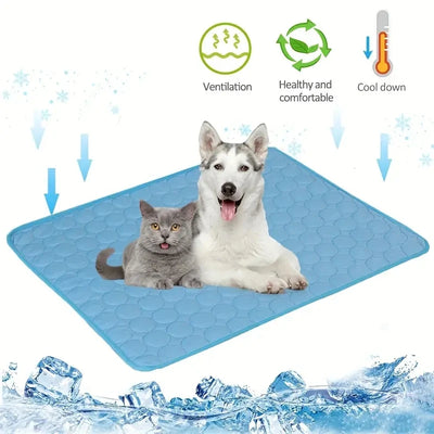 Extra Large Cooling Ice Mat Pet Bed