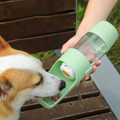 Portable Dog Water Bottle Travel Bowl