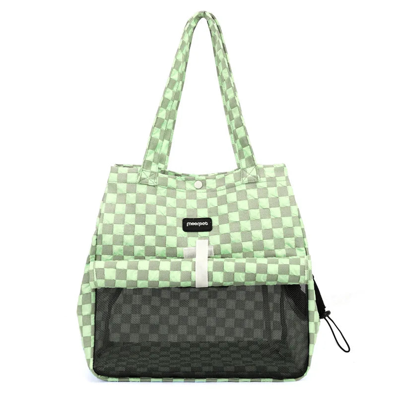 Portable Pet Bag Cat Shoulder Bag Outdoor Breathable Carrying Travel Bag For Small Mini Dog