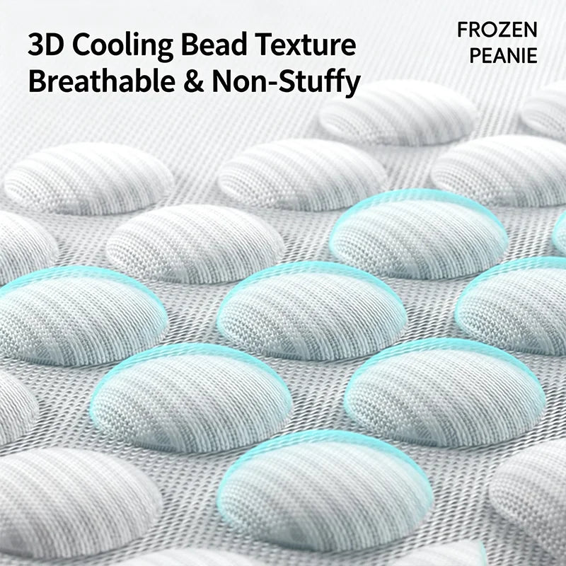 Ice Silk Cooling Pet Bed Oval Mat