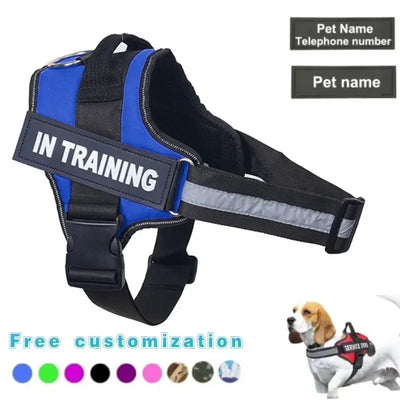 Reflective No-Pull Custom Dog Harness