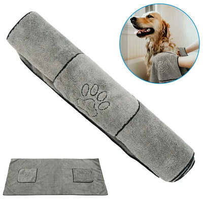 Microfiber Quick-Dry Pet Bath Towel