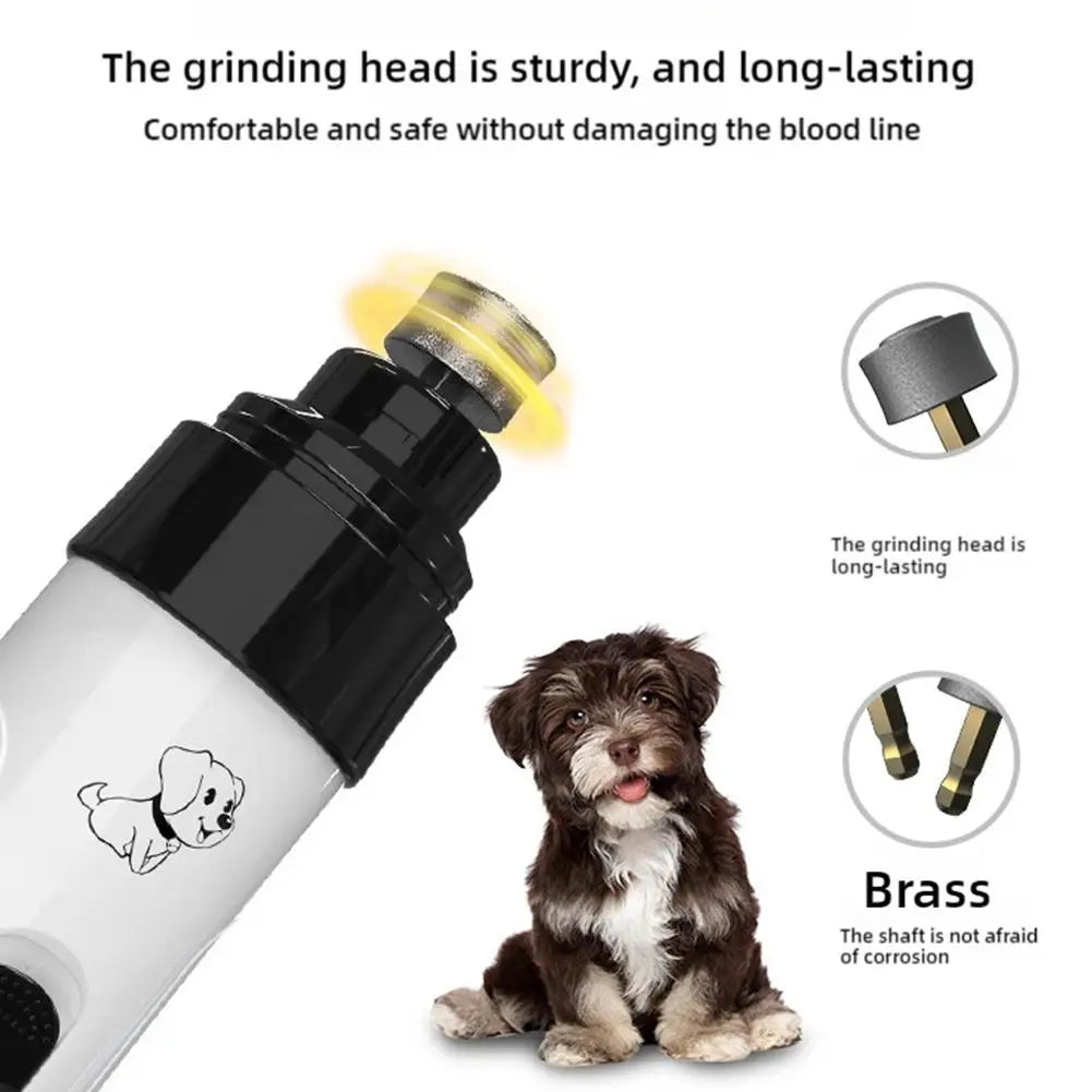 Electric Diamond Pet Nail Grinder Trimmer