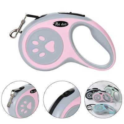Nylon Retractable Dog Cat Leash