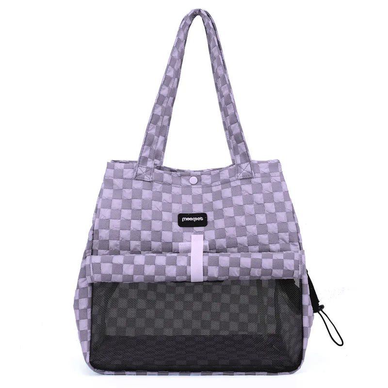 Portable Pet Bag Cat Shoulder Bag Outdoor Breathable Carrying Travel Bag For Small Mini Dog