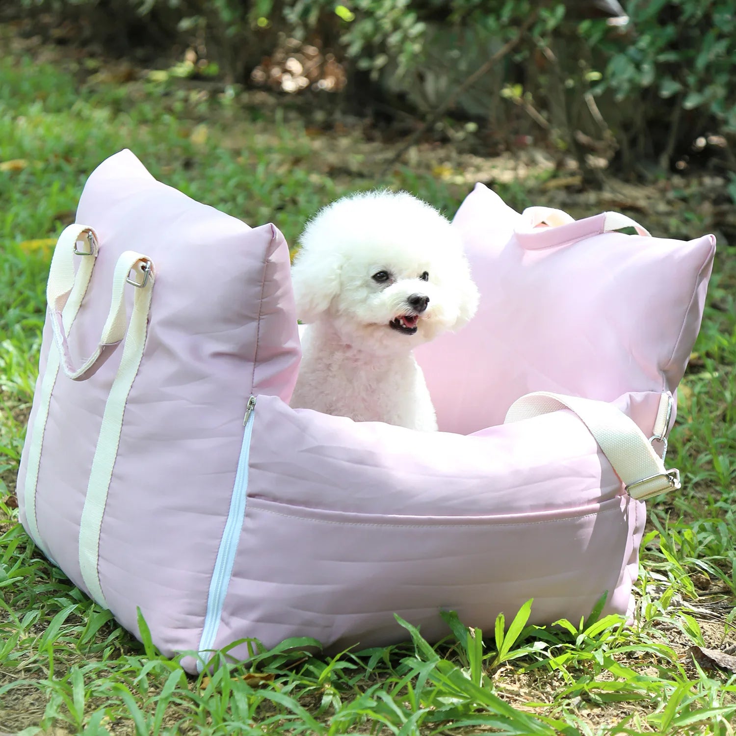Car Mounted Pet Bed Easy To Clean Detachable Pet Bag Handheld Household Car Mounted Wear-resistant Seat