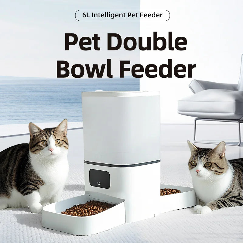 6L Smart Timer Automatic Pet Feeder