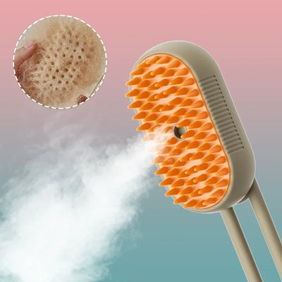 3-in-1 Steam Spray Pet Grooming Comb