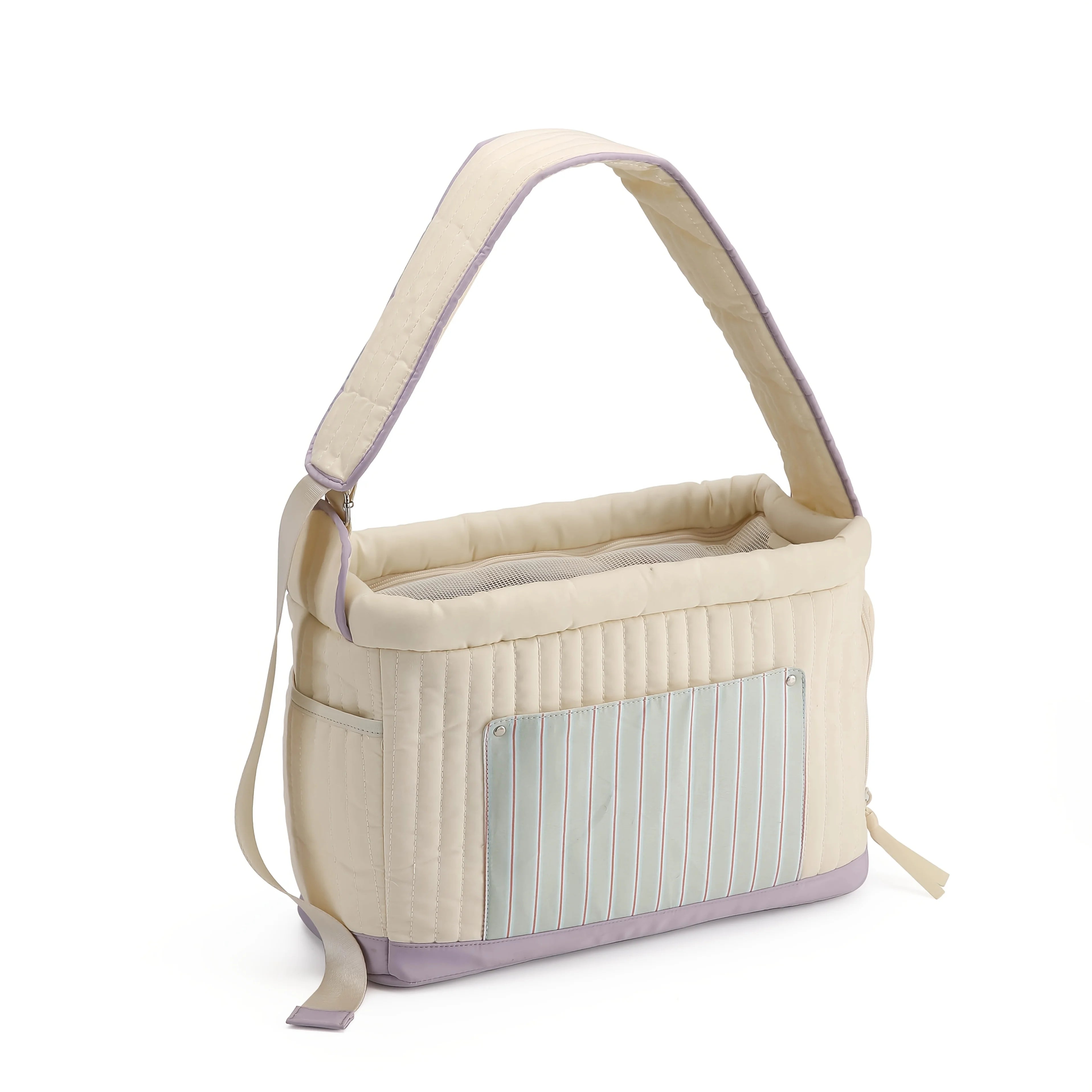 Carrier Bag for Small Dogs Breathable Cotton Soft-Sided Dog Travel Bag Portable Outdoor Light Weight Pet Cat Dog Transport Bag
