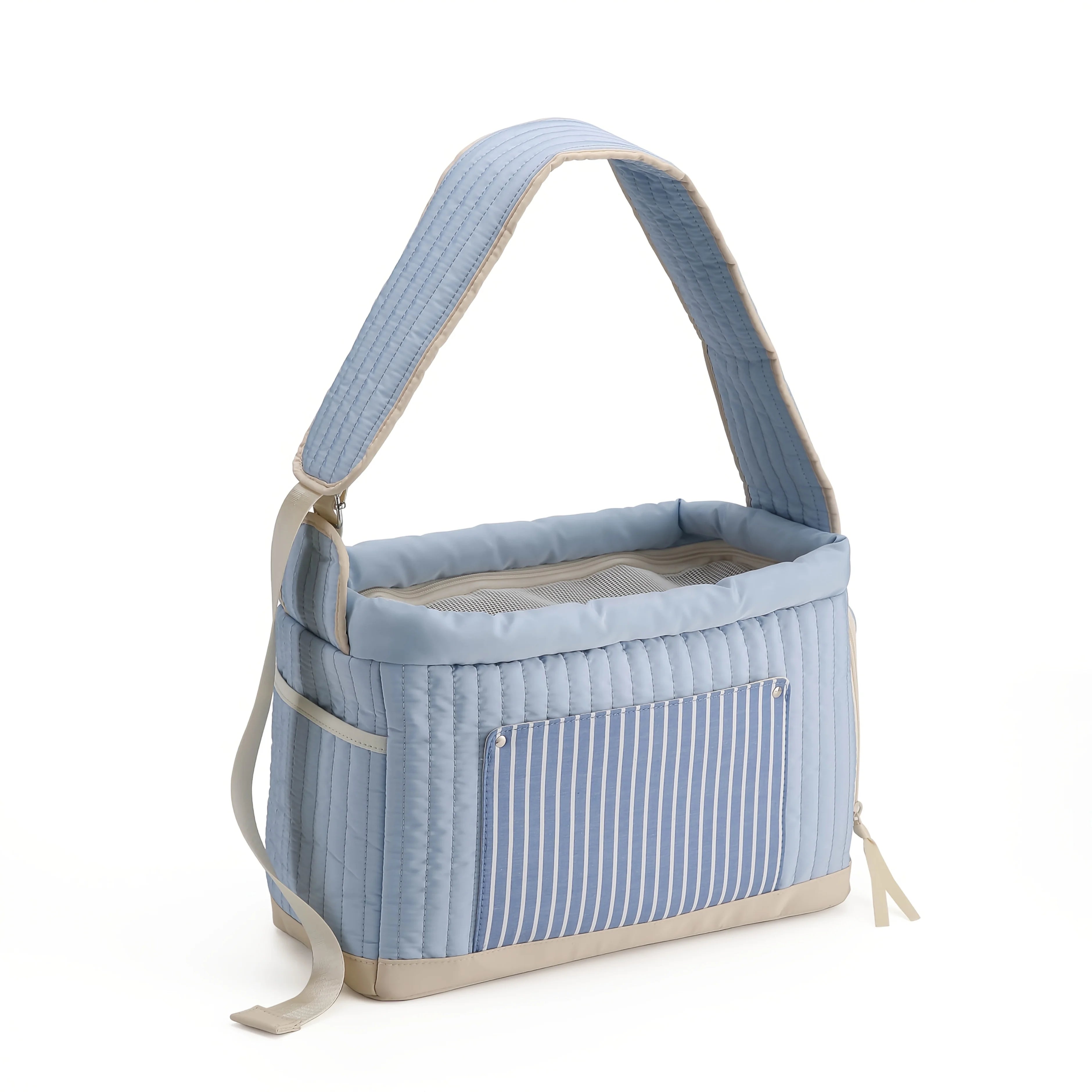 Carrier Bag for Small Dogs Breathable Cotton Soft-Sided Dog Travel Bag Portable Outdoor Light Weight Pet Cat Dog Transport Bag