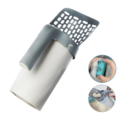 Self-Cleaning Cat Litter Scoop Shovel