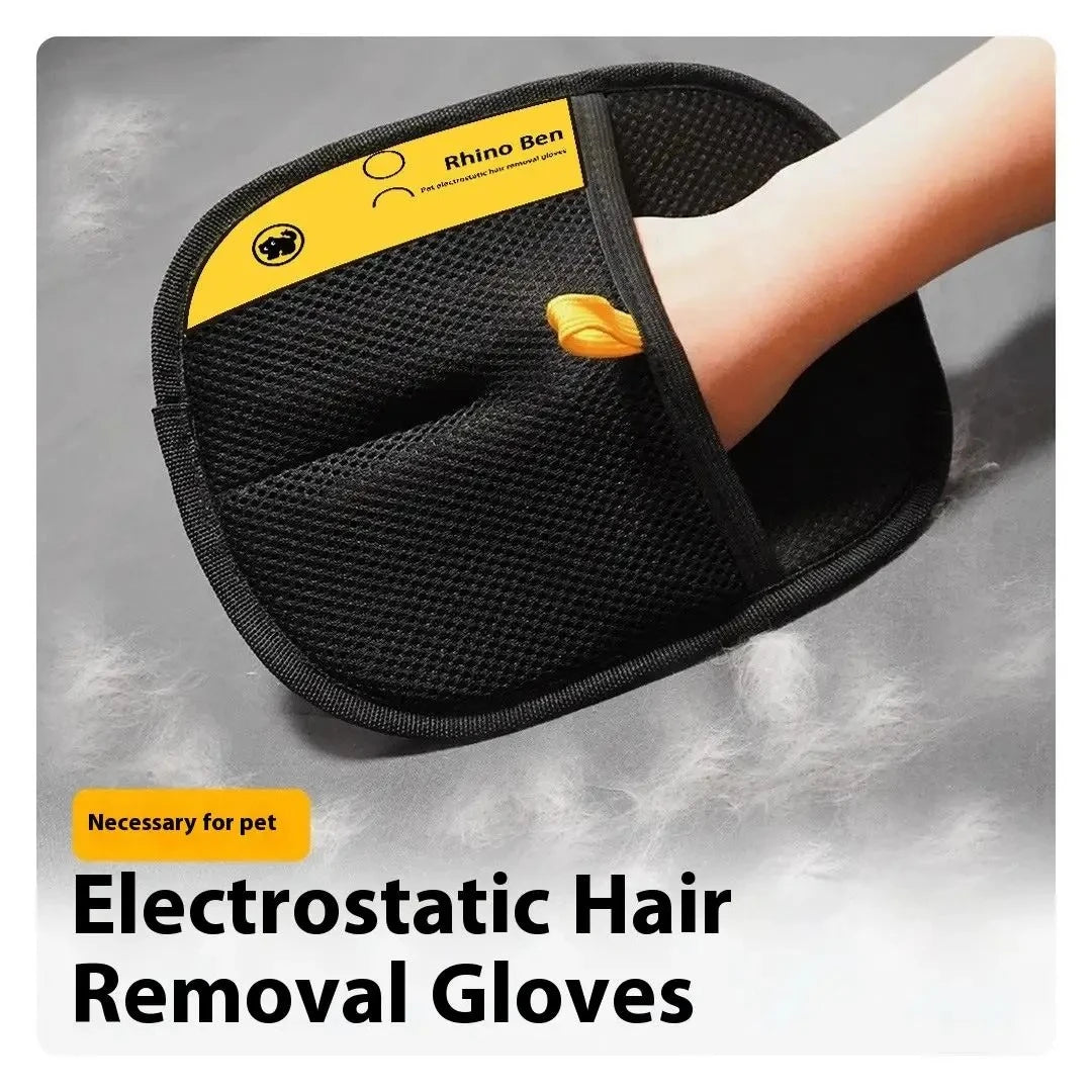 Pet Hair Glove Comb Pet Dog Cat Grooming Cleaning Glove Deshedding Hair remover Massage Brush Animal Supplies Cat Accessoies