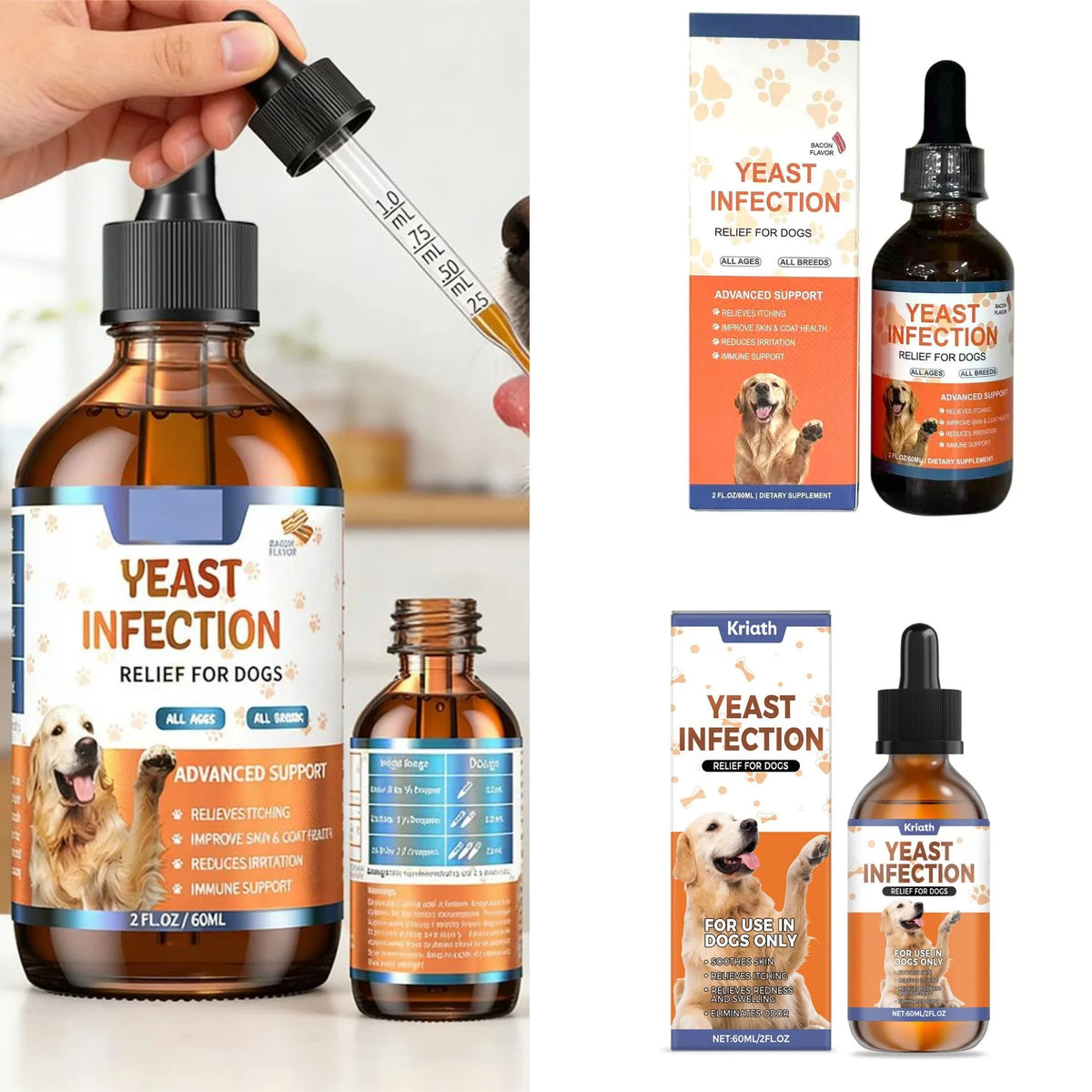 Herbal Skin & Coat Care Pet Drops